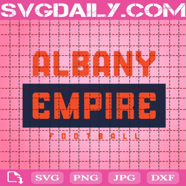 Albany Empire Football Svg