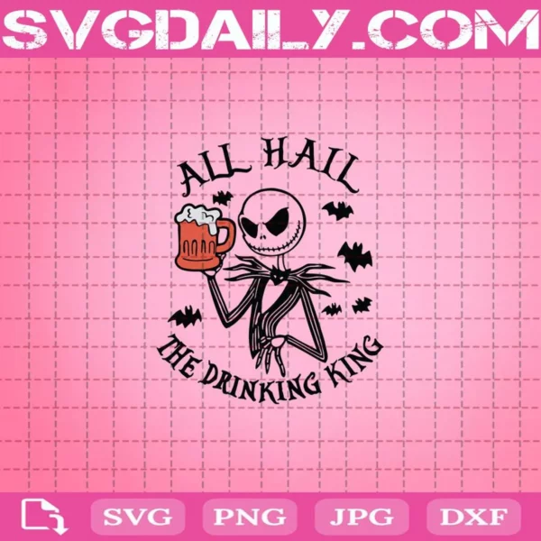All Hall The Drinking Queen Svg