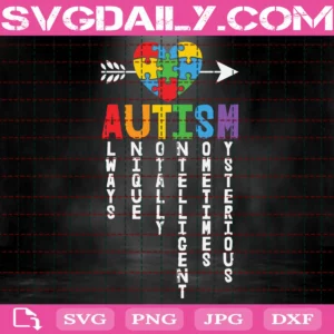 Always Unique Totally Interesting Sometimes Mysterious Svg