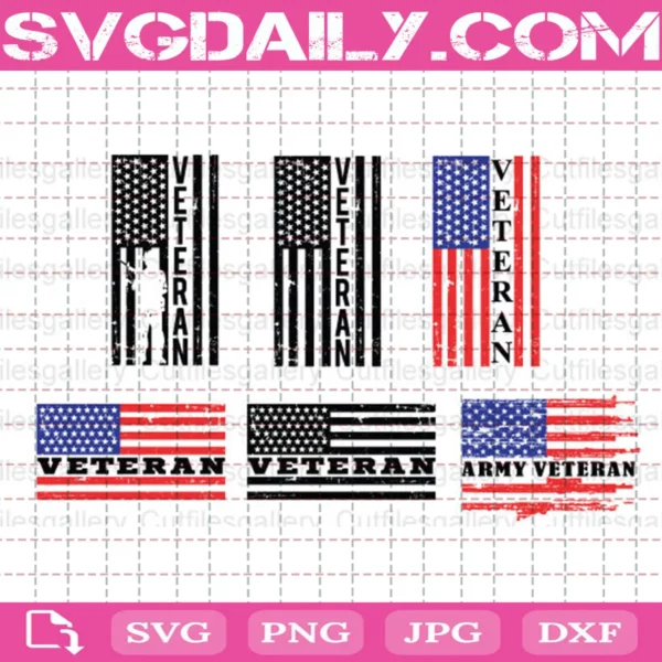 American Flag Veteran Bundle Free