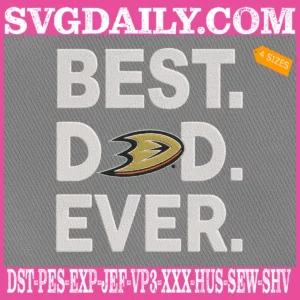 Anaheim Ducks Embroidery Files
