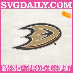 Anaheim Ducks Embroidery Files