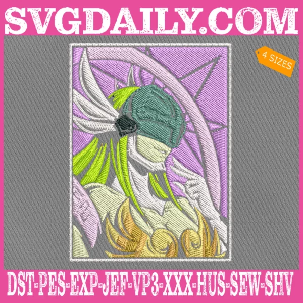 Angewomon Embroidery Design