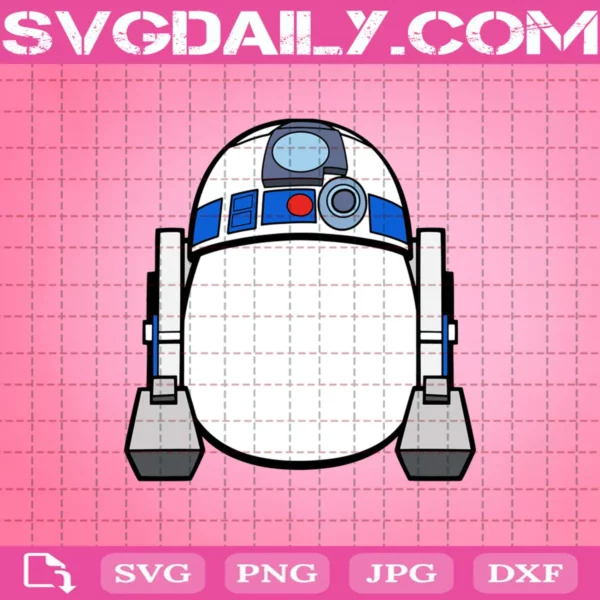 Angry Birds Star Wars R2-D2 Svg