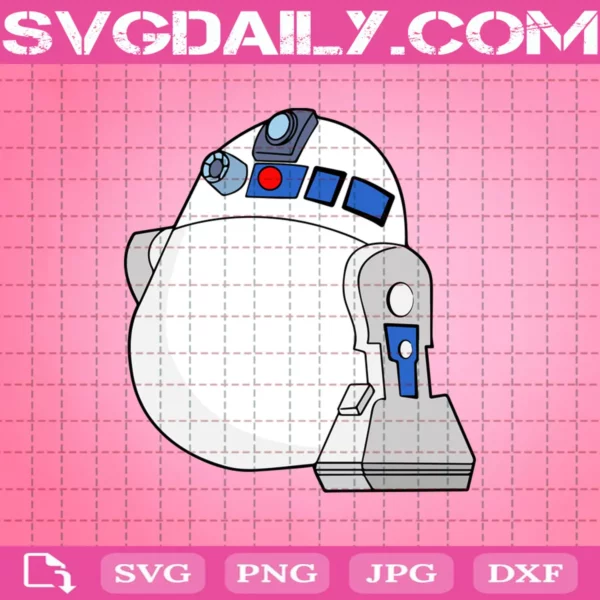 Angry Birds Star Wars R2-D2 Svg