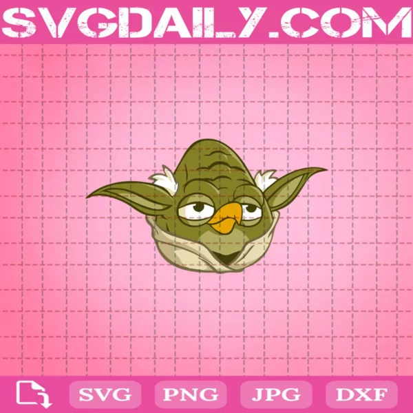 Angry Birds Star Wars Yoda Svg