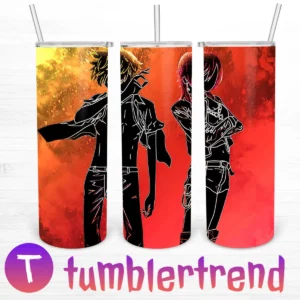 Anime Characters 20oz Tumbler Skinny
