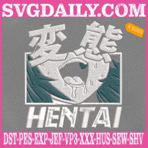 Anime Hentai Embroidery Design