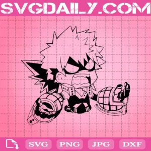 Bakugo Katsuki Svg