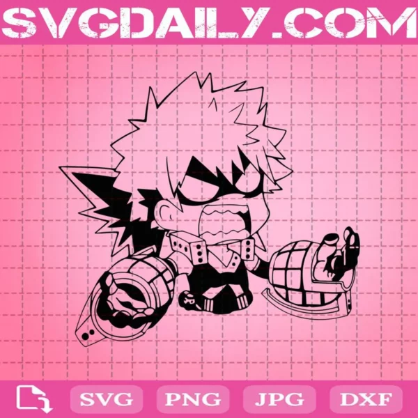 Bakugo Katsuki Svg