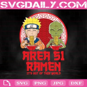 Area 51 Ramen Svg