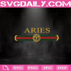 Aries Svg, Horoscope Svg