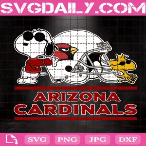 Arizona Cardinals Snoopy Svg