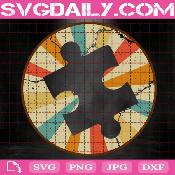 Autism Awareness Puzzle Svg