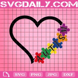 Autism Heart Svg