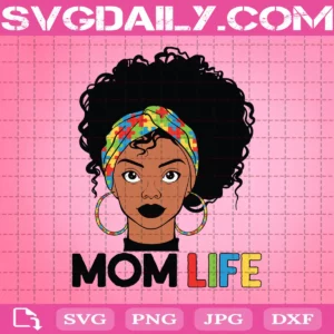 Autism Mom Life Svg