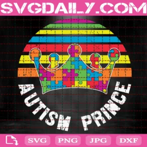 Autism Prince Svg