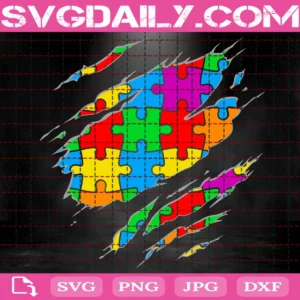 Autism Puzzle Svg