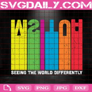 Autism Seeing The World Differently Svg