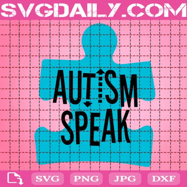 Autism Speak Svg
