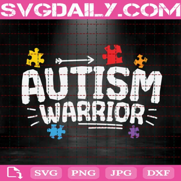 Autism Warrior Svg
