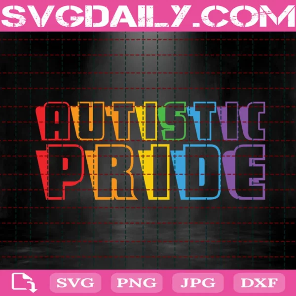 Autistic Pride Svg