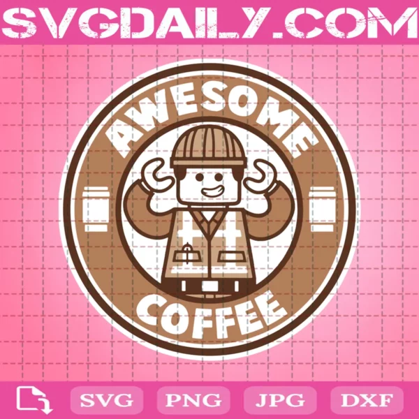 Awesome Coffee Svg