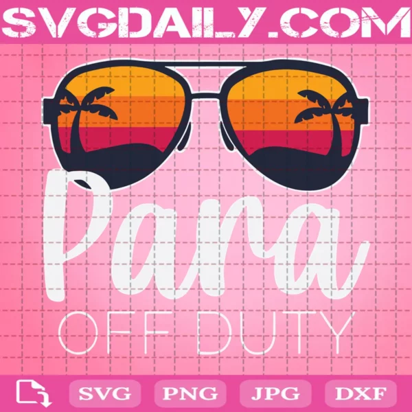 Awesome Para Off Duty Svg