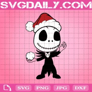 Baby Jack Trowing Snowball Svg