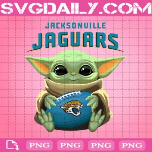 Baby Yoda With Jacksonville Jaguars Png