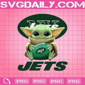 Baby Yoda With New York Jets Png