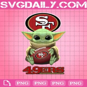 Baby Yoda With San Francisco 49ers Png
