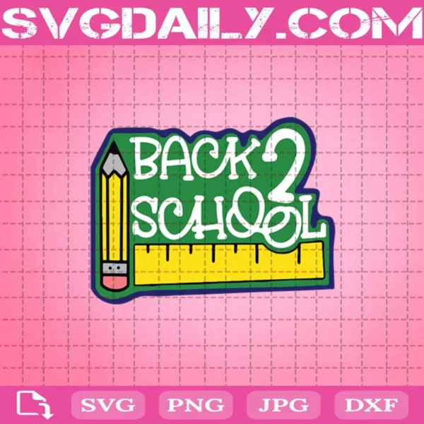 Back To School Svg