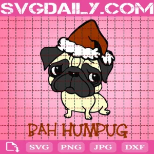 Bah Humbug Christmas Svg