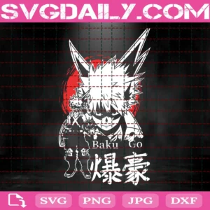 Bakugo Svg, Katsuki Bakugo Svg