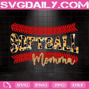 Ball Mom, Softball Cut File File Softball Shirt Design Softball Clipart Softball Mom