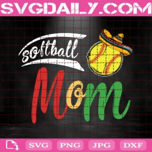 Ball Mom, Softball Cutfile