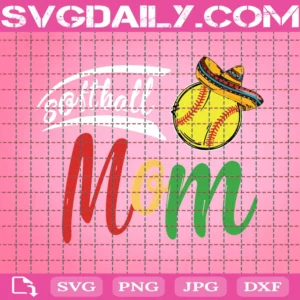 Ball Mom, Softball Cutfile