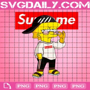 Bart Simpson Supreme Png