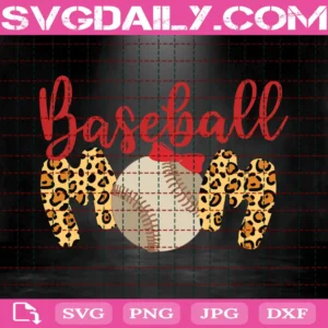 Baseball Mom, Baseball Cutting File