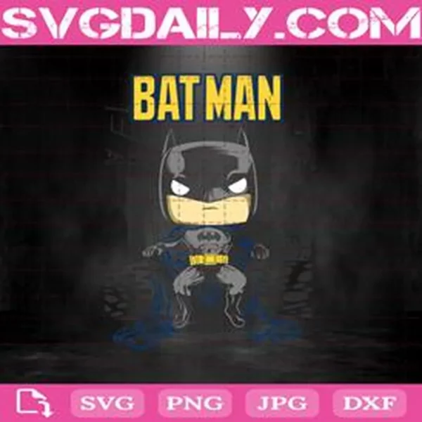 Batman Svg, Funko Batman Svg