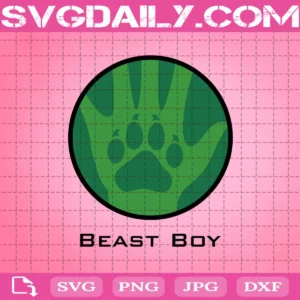Beast Boy Logo Svg
