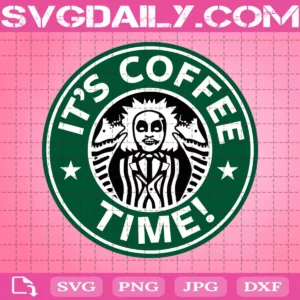 Beetlejuice Starbucks Svg
