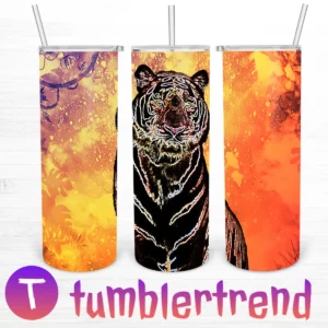 Bengal Tiger 20oz Tumbler Skinny
