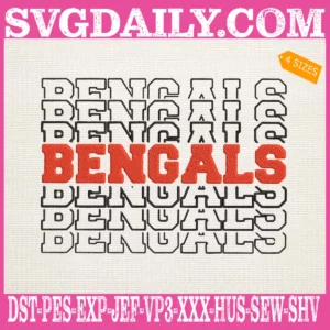Bengals Embroidery Files