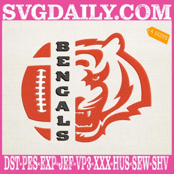 Bengals Embroidery Files