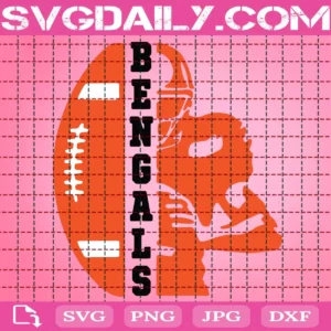 Bengals Football Svg