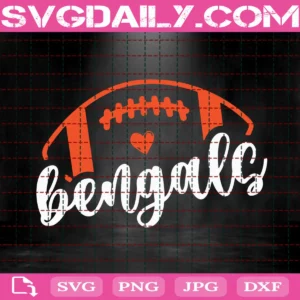 Bengals Football Svg