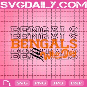 Bengals Svg, Bengals Football Svg