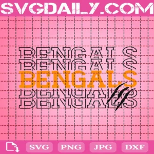Bengals Svg, Bengals Football Svg